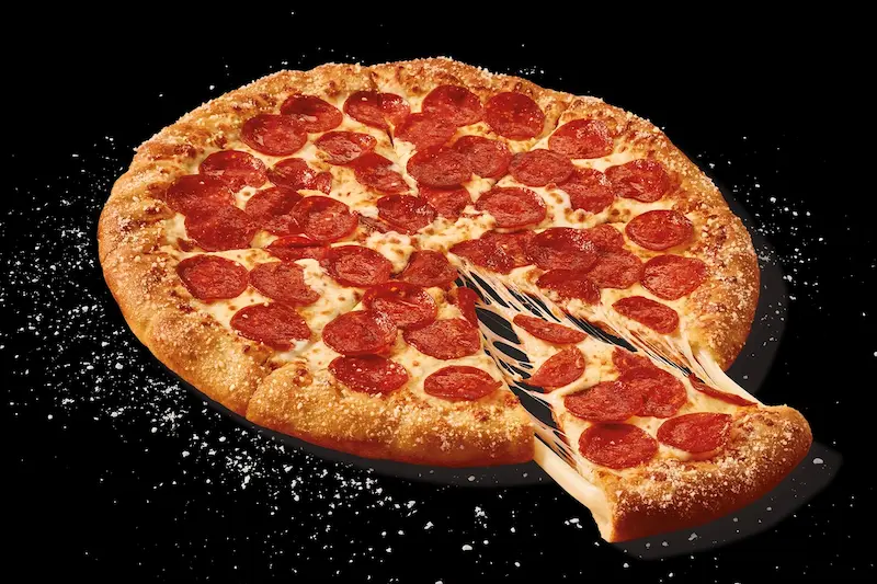 little caesars Stuffed Crazy Crust Pepperoni