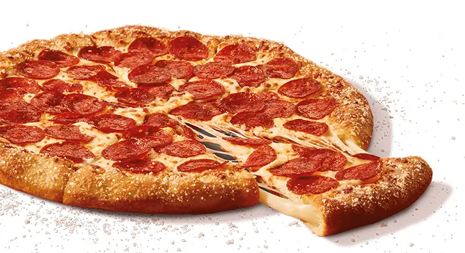 little caesars Stuffed Crazy Crust Pepperoni